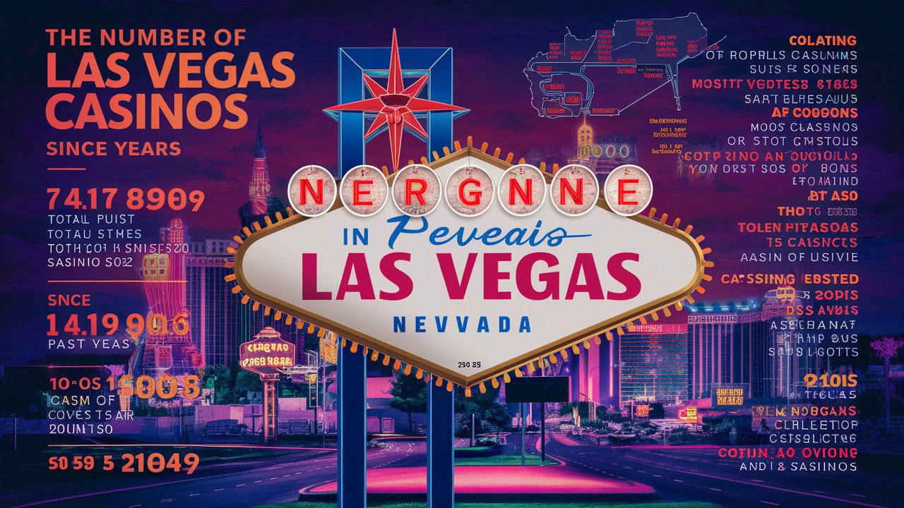how much casinos in las vegas